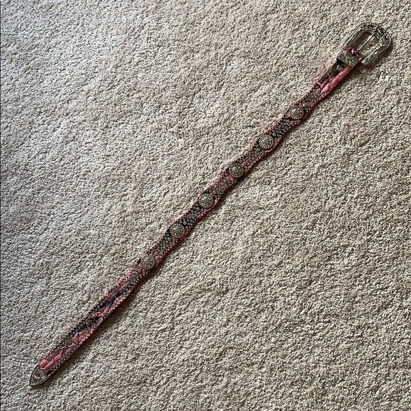 Genuine leather Lammles gemstone belt - Picture 3 of 3